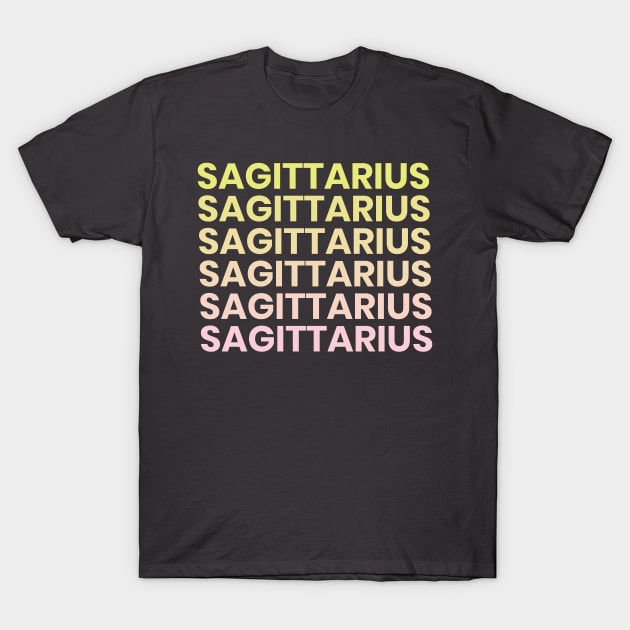 Sagittarius T-Shirt by gnomeapple